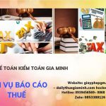 PHÍ DỊCH VỤ BÁO CÁO THUẾ GTGT TẠI QUẬN TÂN PHÚ 6 Hồ sơ báo cáo thuế GTGT tại Quận Tân Phú