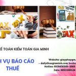 PHÍ DỊCH VỤ BÁO CÁO THUẾ GTGT TẠI QUẬN THANH XUÂN 6 Hồ sơ báo cáo thuế GTGT tại Quận Thanh Xuân