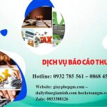 PHÍ DỊCH VỤ BÁO CÁO THUẾ GTGT TẠI SƠN LA 6 Hồ sơ báo cáo thuế GTGT tại Sơn La