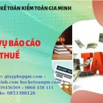 Phí dịch vụ báo cáo thuế gtgt tại thái bình 6 Hồ sơ báo cáo thuế GTGT tại Thái Bình