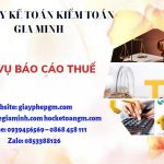 PHÍ DỊCH VỤ BÁO CÁO THUẾ GTGT TẠI THÀNH PHỐ HUẾ 6 Hồ sơ báo cáo thuế GTGT tại Thành Phố Huế