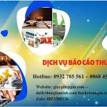 PHÍ DỊCH VỤ BÁO CÁO THUẾ GTGT TẠI TP CẦN THƠ 6 Hồ sơ báo cáo thuế GTGT tại TP Cần Thơ