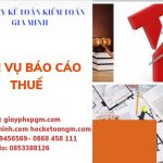 PHÍ DỊCH VỤ BÁO CÁO THUẾ GTGT TẠI TP HỒ CHÍ MINH 6 Hồ sơ báo cáo thuế GTGT tại TP Hồ Chí Minh
