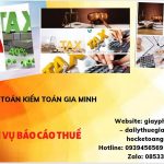 PHÍ DỊCH VỤ BÁO CÁO THUẾ GTGT TẠI VĨNH PHÚC 6 Hồ sơ báo cáo thuế GTGT tại Vĩnh Phúc