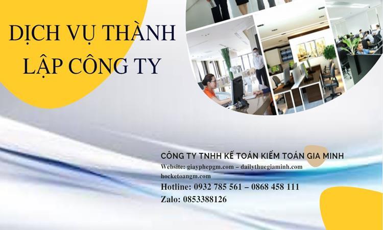 Hồ sơ thành lập công ty bất động sản tại Huyện Lý Nhân