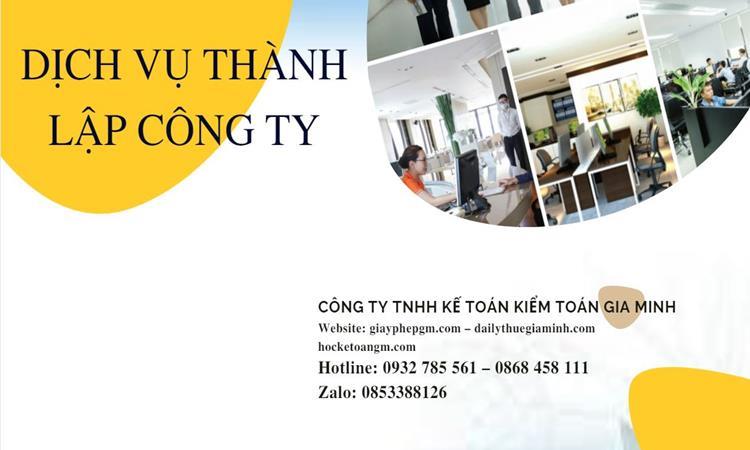 Hồ sơ thành lập công ty bất động sản tại Thị xã Duy Tiên