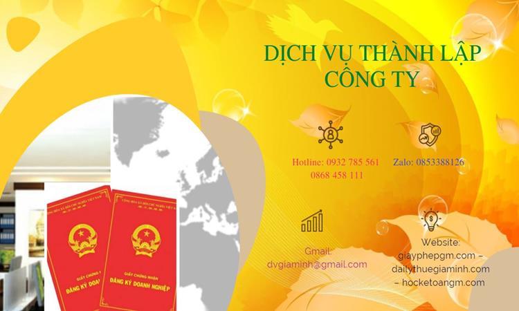 Hồ sơ thành lập công ty bất động sản tại TP Hưng Yên