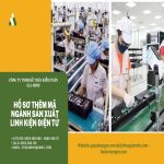 BỔ SUNG MÃ NGÀNH SẢN XUẤT LINH KIỆN ĐIỆN TỬ 3 Hồ sơ thêm mã ngành sản xuất linh kiện điện tử
