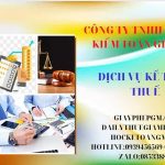 BẢNG GIÁ DỊCH VỤ KẾ TOÁN THUẾ TRỌN GÓI TẠI HẬU GIANG 6 Kê khai dịch vụ kế toán thuế trọn gói tại Hậu Giang