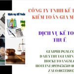 BẢNG GIÁ DỊCH VỤ KẾ TOÁN THUẾ TRỌN GÓI TẠI QUẬN BẮC TỪ LIÊM 6 Kê khai dịch vụ kế toán thuế trọn gói tại Quận Bắc Từ Liêm