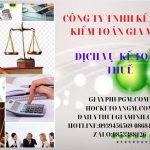 Kê khai dịch vụ kế toán thuế trọn gói tại Quận Cầu Giấy 