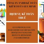 BẢNG GIÁ DỊCH VỤ KẾ TOÁN THUẾ TRỌN GÓI TẠI QUẬN HAI BÀ TRƯNG 6 Kê khai dịch vụ kế toán thuế trọn gói tại Quận Hai Bà Trưng