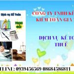 BẢNG GIÁ DỊCH VỤ KẾ TOÁN THUẾ TRỌN GÓI TẠI QUẬN HOÀN KIẾM 6 Kê khai dịch vụ kế toán thuế trọn gói tại Quận Hoàn Kiếm