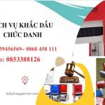 KHẮC DẤU CHỨC DANH GIÁ RẺ CHỈ TỪ 150.000 TẠI HƯNG YÊN 6 Khắc dấu nhanh lấy ngay tại Hưng Yên