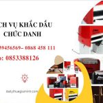 Khắc dấu nhanh lấy ngay tại Huyện Thanh Liêm 