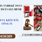 Khắc dấu công ty tại Huyện Cần Giờ lấy liền | Dịch vụ nhanh, đảm bảo pháp lý 6 Khắc dấu nhanh tại Huyện Cần Giờ