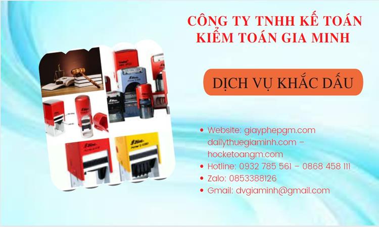 Khắc dấu tại TP Đà Nẵng online giá rẻ