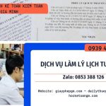 Dịch vụ làm lý lịch tư pháp tại Hải Phòng giá rẻ 8 Làm lý lịch tư pháp số 2 tại Hải Phòng giá rẻ