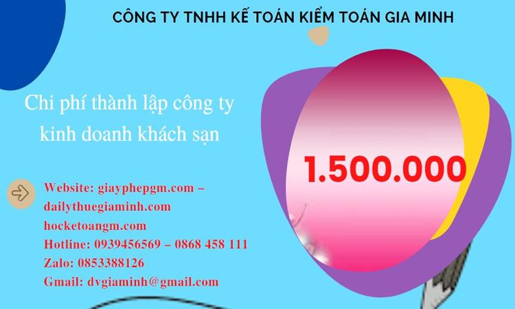Phí thành lập công ty kinh doanh khách sạn ở Bắc Ninh