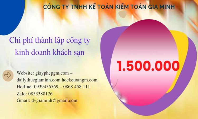 Phí thành lập công ty kinh doanh khách sạn ở Thành phố Đà Nẵng