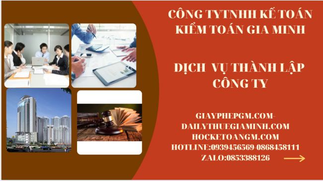 Quy trình thành lập công ty kinh doanh nhà hàng năm 2021 Cà Mau