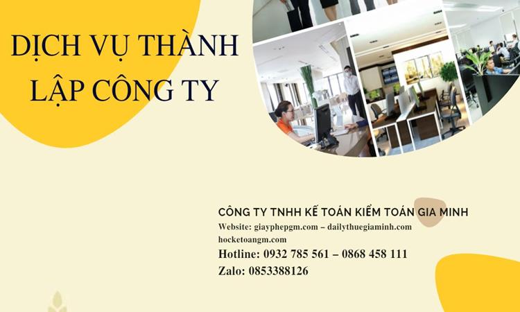 Quy trình thành lập công ty kinh doanh nhà hàng năm 2021 Đồng Nai