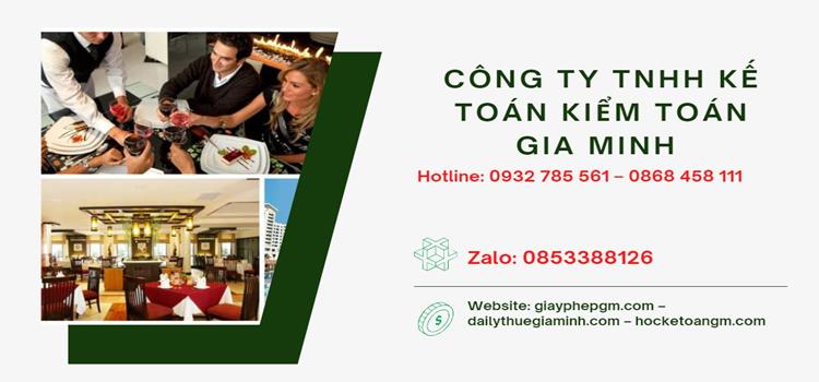 Quy trình thành lập công ty kinh doanh nhà hàng năm 2021 Hà Nội