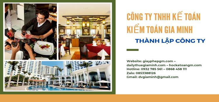 Quy trình thành lập công ty kinh doanh nhà hàng năm 2021 Hóc Môn