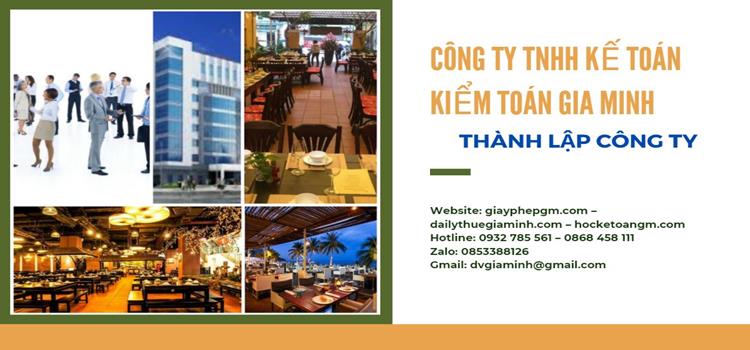 quy trình thành lập công ty kinh doanh nhà hàng năm 2023 tại huyện chương mỹ