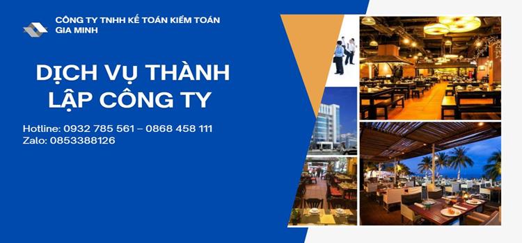 Quy trình thành lập công ty kinh doanh nhà hàng năm 2021 Huyện Củ Chi