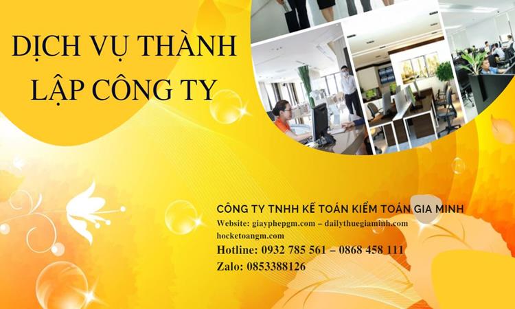 Quy trình thành lập công ty kinh doanh nhà hàng năm 2021 Huyện Mê Linh