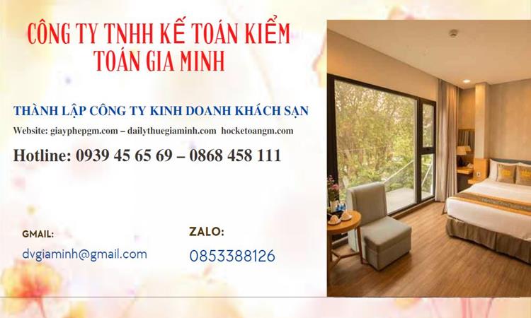 Thành lập công ty kinh doanh khách sạn tại Quận Long Biên trọn gói