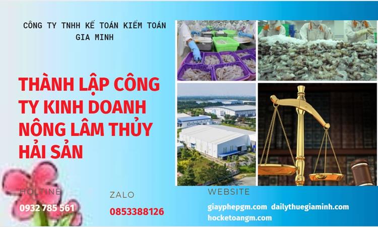 Thành lập công ty kinh doanh nông lâm thủy hải sản tại Huyện Hoài Đức