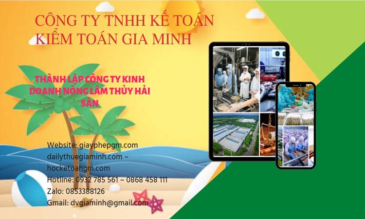 Thành lập công ty kinh doanh nông lâm thủy hải sản tại Huyện Mỹ Đức