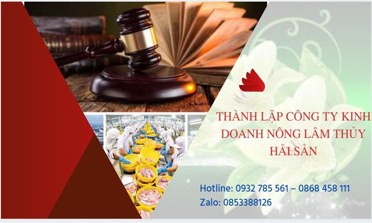 Thành lập công ty kinh doanh nông lâm thủy hải sản tại Huyện Sóc Sơn