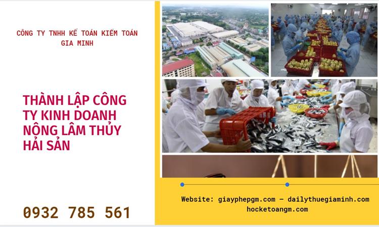 Thành lập công ty kinh doanh nông lâm thủy hải sản tại Huyện Thanh Oai