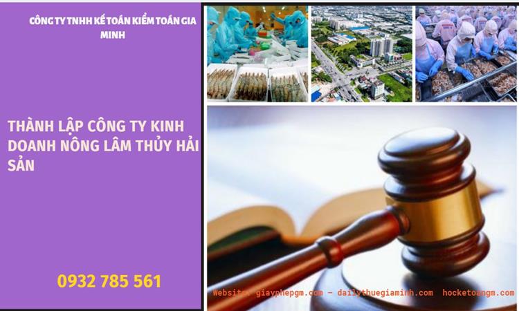 Thành lập công ty kinh doanh nông lâm thủy hải sản tại Huyện Văn Lâm