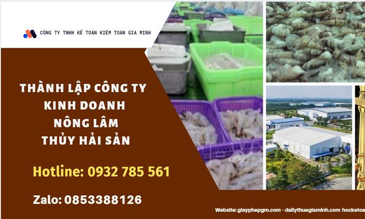 Thành lập công ty kinh doanh nông lâm thủy hải sản tại Quận Đống Đa