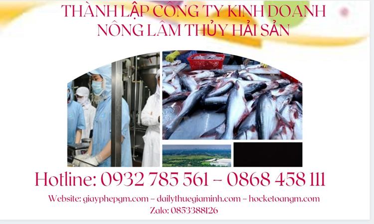 Thành lập công ty kinh doanh nông lâm thủy hải sản tại Thành Phố Hưng Yên