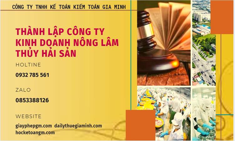 Thành lập công ty kinh doanh nông lâm thủy hải sản tại Trà Vinh – Hồ sơ, thủ tục, chi phí chi tiết 2025 4 Thành lập công ty kinh doanh nông lâm thủy hải sản tại Trà Vinh