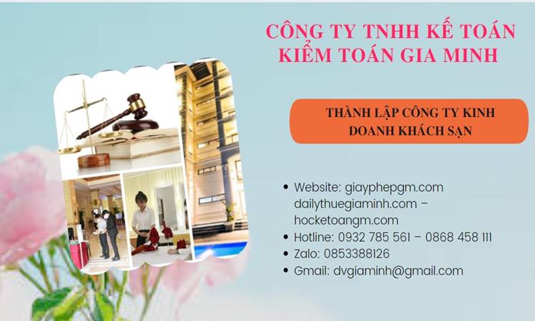 Thành lập công ty khách sạn tại Đắk Nông trọn gói