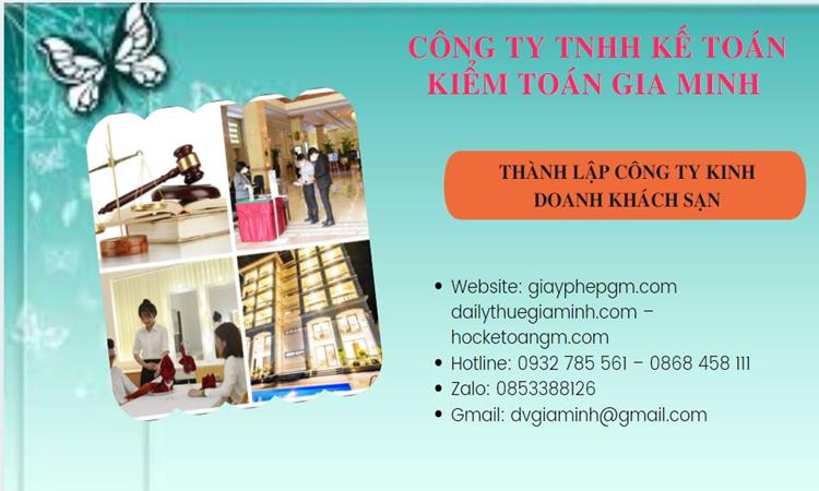 Thành lập công ty khách sạn tại Gia Lai trọn gói
