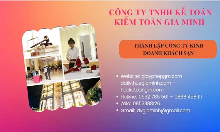 Thành lập công ty khách sạn tại Hà Giang trọn gói