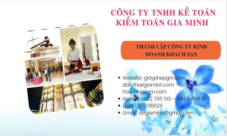 Thành lập công ty khách sạn tại Hải Dương trọn gói
