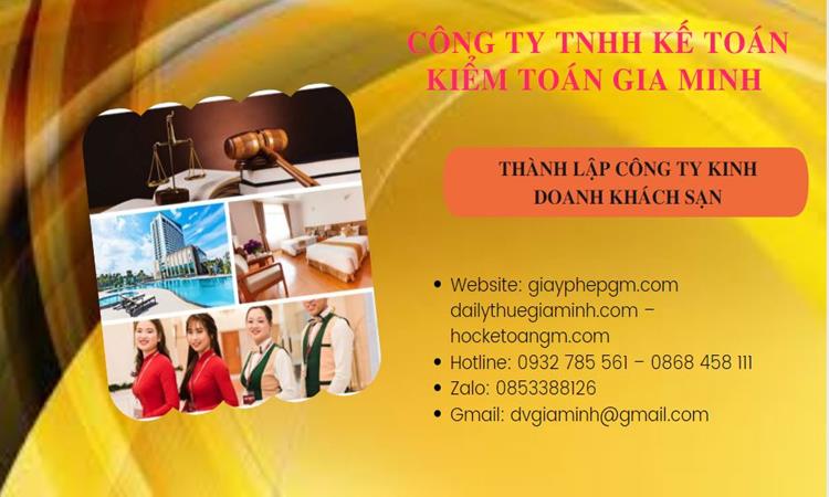 Thành lập công ty khách sạn tại Huyện Phú Xuyên trọn gói