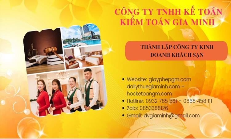 Thành lập công ty khách sạn tại Huyện Quốc Oai trọn gói