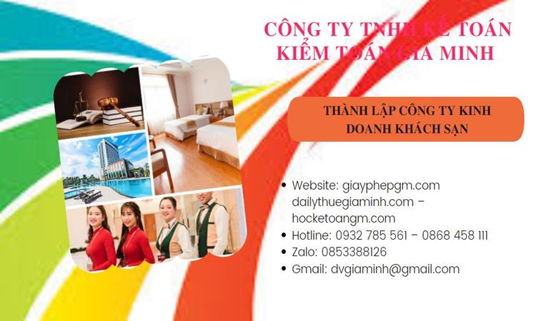 Thành lập công ty khách sạn tại Huyện Thanh Liêm trọn gói