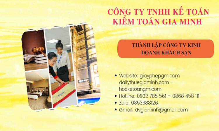 Thành lập công ty khách sạn tại Huyện Ứng Hòa trọn gói