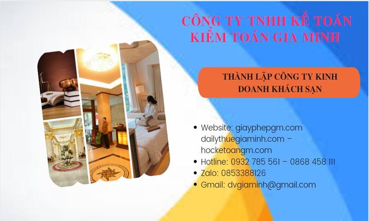 Thành lập công ty khách sạn tại Huyện Vĩnh Thạnh trọn gói