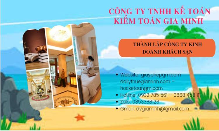 Thành lập công ty khách sạn tại Khánh Hòa trọn gói